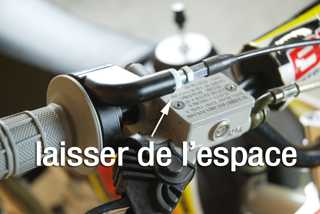 Câble accélérateur standard Dirt Bike Pit Bike Mini Moto (poignée gaz)