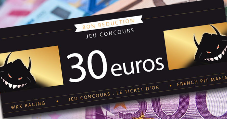 ticket or jeu concours pit bike
